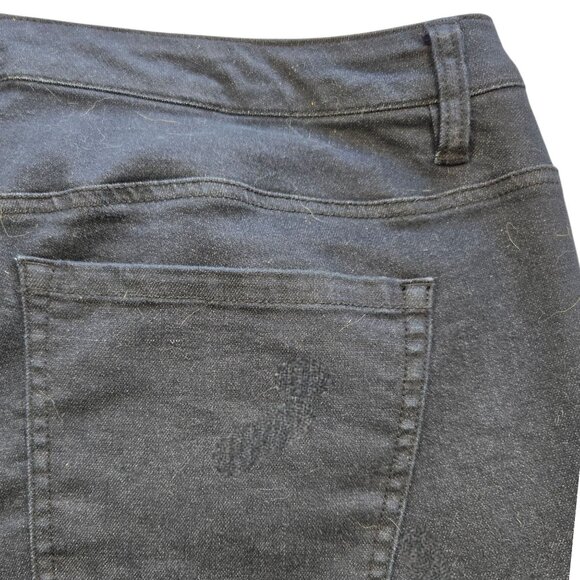 Lane Bryant Womens Plus Size Jeans 24 Dark Wash Cotton Blend Denim Pants - Picture 12 of 16